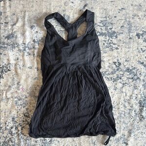 Black Racerback Workout top